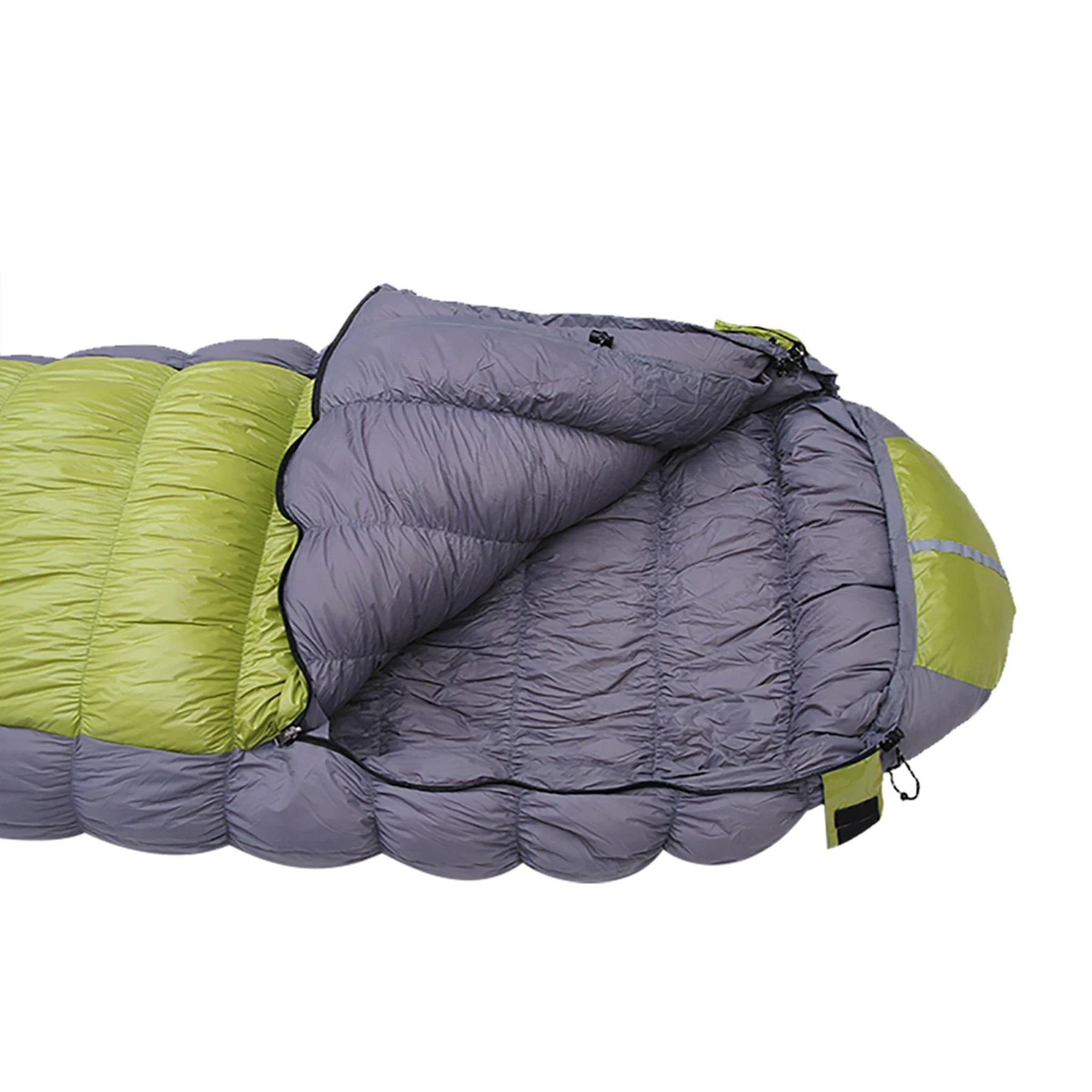 OEM Goose /duck Down Sleeping Bag for Camping 800/1000 Fill Cold Weather Winter Outdoor Waterproof Camp