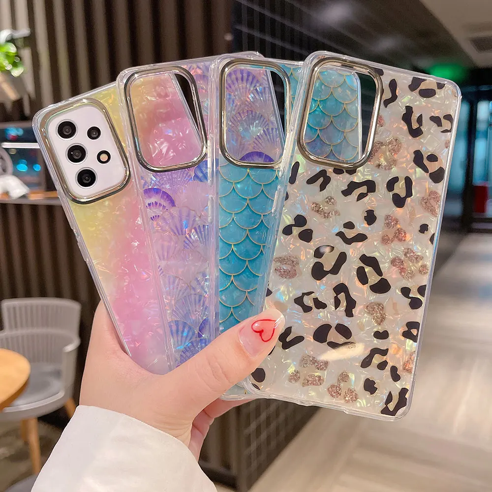 Imd Phone Case For Galaxy S24 S24+ S23 S23+ S22 S22+ Ultra Fe 5G Electroplate Cases Luxury Plating Marble Iphone Sjk158 Laudtec