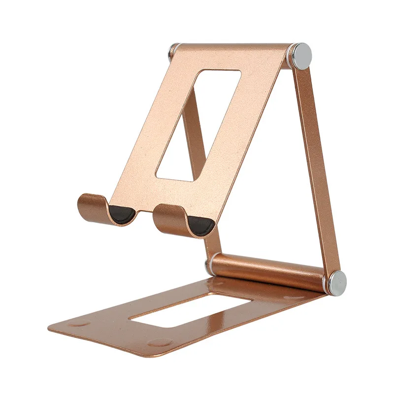 Foldable Adjustable Desktop Cell Phone & Tablet Holder Stand - Universal For IPhone 14, IPad Pro, Samsung, Android