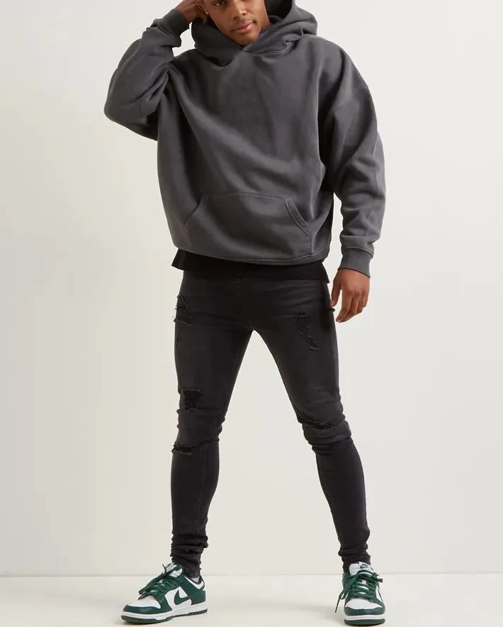 Custom Heavyweight Men Oversized Hoodie Manufacture Wholesale Luxury