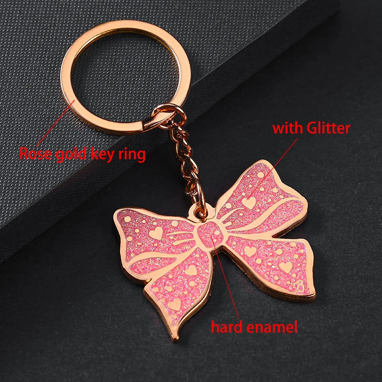 Fashion Cartoon Mini Car Keychain Cheap High Quality Enamel Metal Key