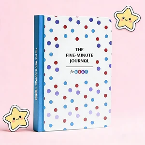 Journals Custom Logo Notebook Hardcover Affirmation Journal Children's Simple Daily Guided Diary 5 Minute Gratitude Journal