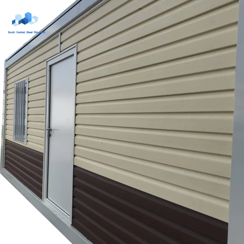 Hot Design Steel and Glass Prefabricated Wood Modular House in Thailand