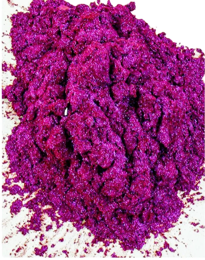 Magenta Pantone Color Food Grade Mica Powder Edible Luster Dust Pearl