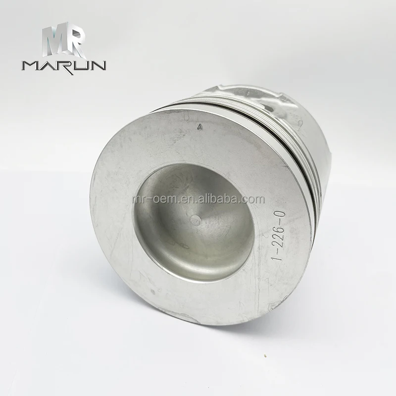 1-87618226-0(8-98023526-0) 4HK1 Original Piston STD for Excavator ZX2005A Construction Machinery Engine Parts