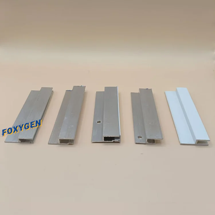 FOXYGEN 15 Years Experience Quality Warranty Custom Length H Type Aluminum Profile for Stretch Ceiling Film