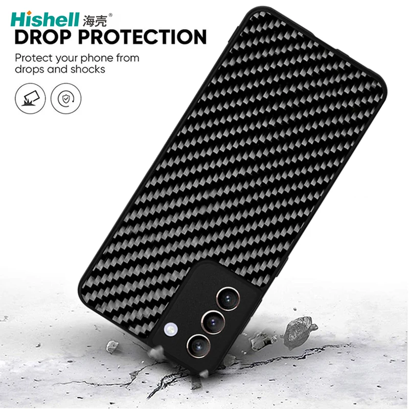 Real Carbon Samsung S21 Carbon Fiber Case Aramid Fiber Samsung S21