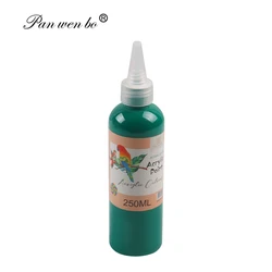 Художественные принадлежности 10 видов цветов акриловая краска 250 мл художественная Профессиональные акриловые