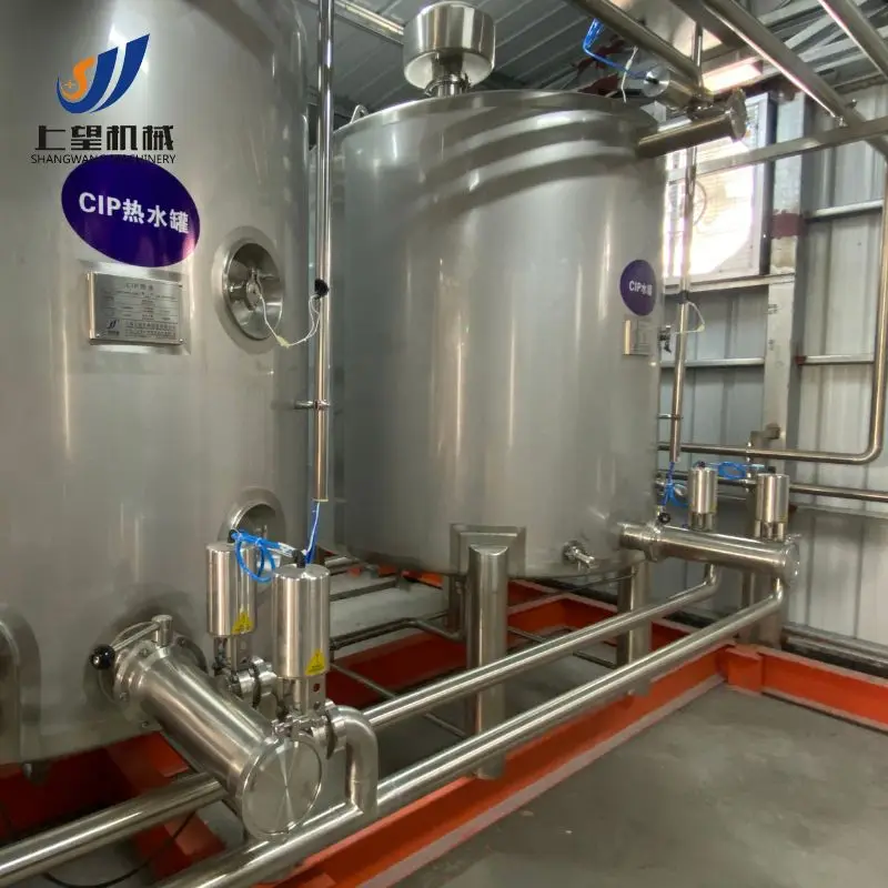 Yogurt Plant Fully Automatic Yogurt Fermentation Pasteurization Maker Machine Complete Small Dairy Greek Yogurt Production Line