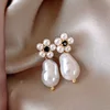 11 baroque pearl earrings