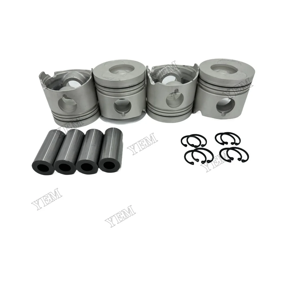 For Isuzu 4JA1 Piston Kit Engine Parts Replaces 3