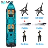 3 pcs kayak+2 lift chair+2 paddle+2 fin drive-Customiz Color