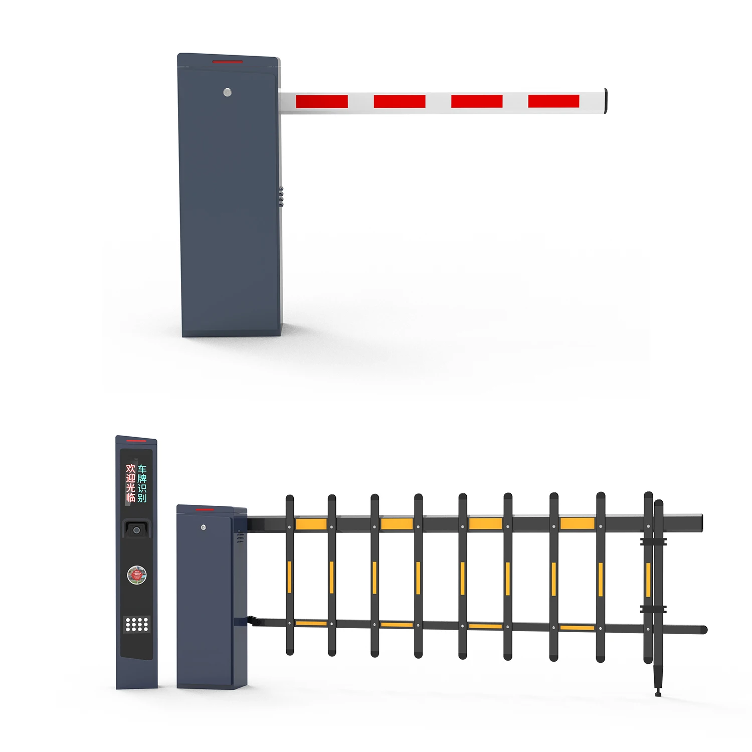 Automatic Aluminium Barricade Gate Syste