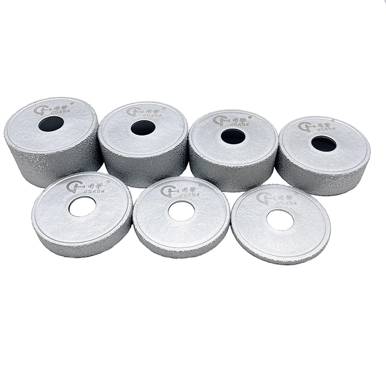 Vacuum Brazed Marble Diamond Grinding Wheel for Angle Grinder details