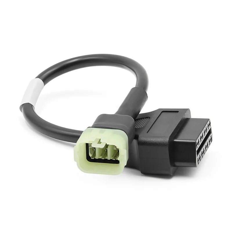 Z900 ZX10R H2 6～16ピン OBD2 延長コネクタ オートバイ診断ケーブル