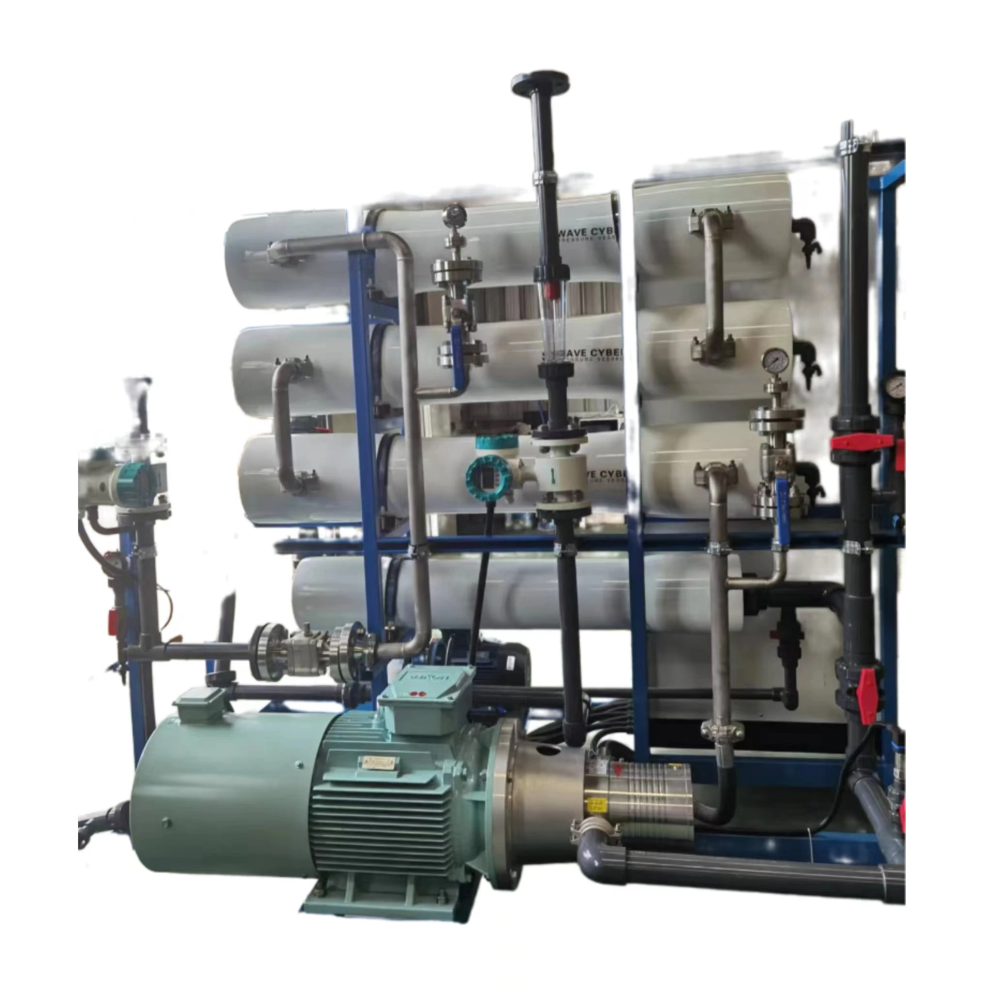 Container Seawater Desalination Mobile Reverse Osmosis Water Treatment ...