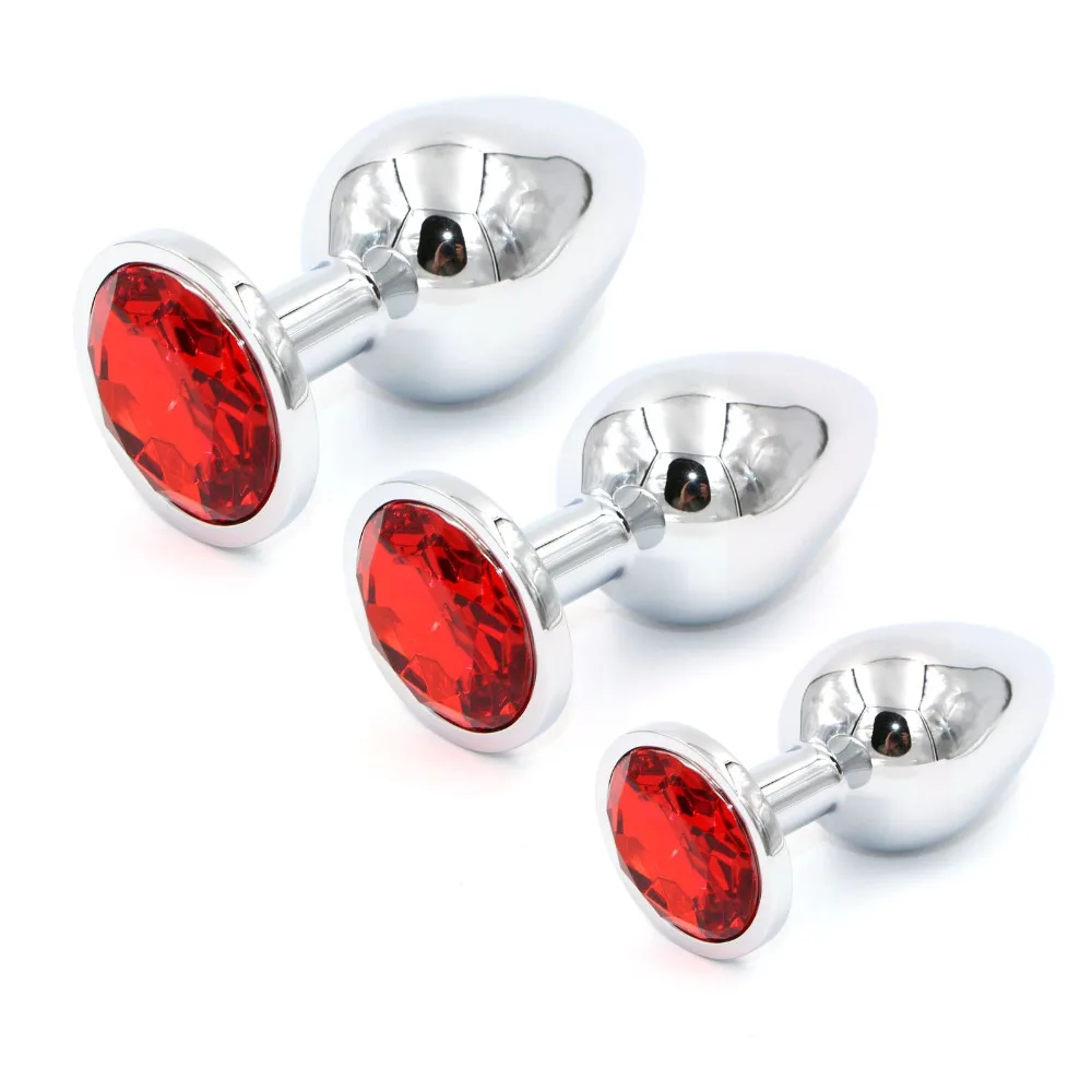 custom anal plug Middle Size Metal Steel Anal Plug Tail Custom Size Fox Tail Anal Plug