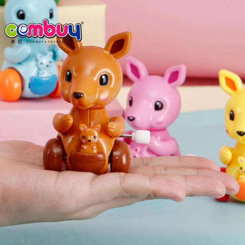 
 Новый стиль, мультяшное животное на цепочке, прыгает, пластиковые игрушки-кенгуру  