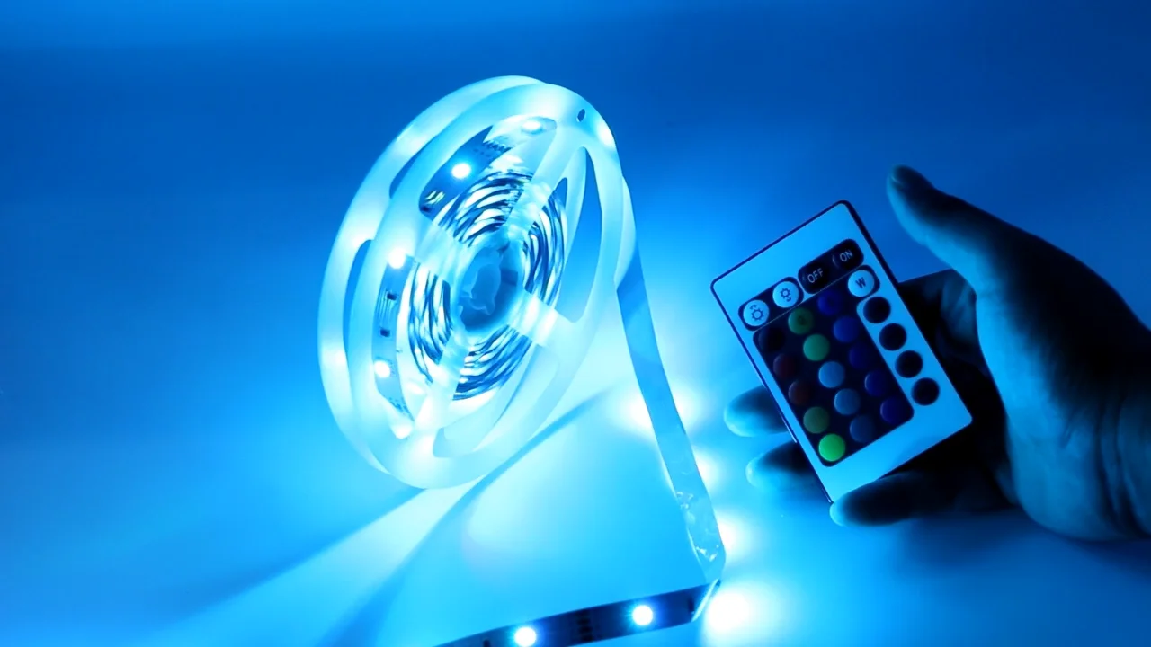 12v Flexible Rgb Smart Led Strip Kit Music Sync App Remote Control Usb