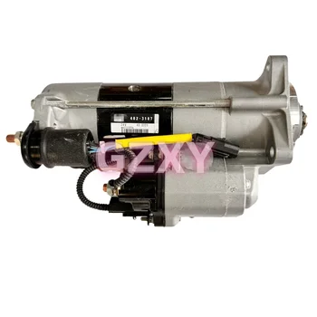 Original brand new Caterpillar excavator 24V starter motor 4823187 482-3187 438000-3770 4380003771 4380003772 for CAT C4.4 C7.1