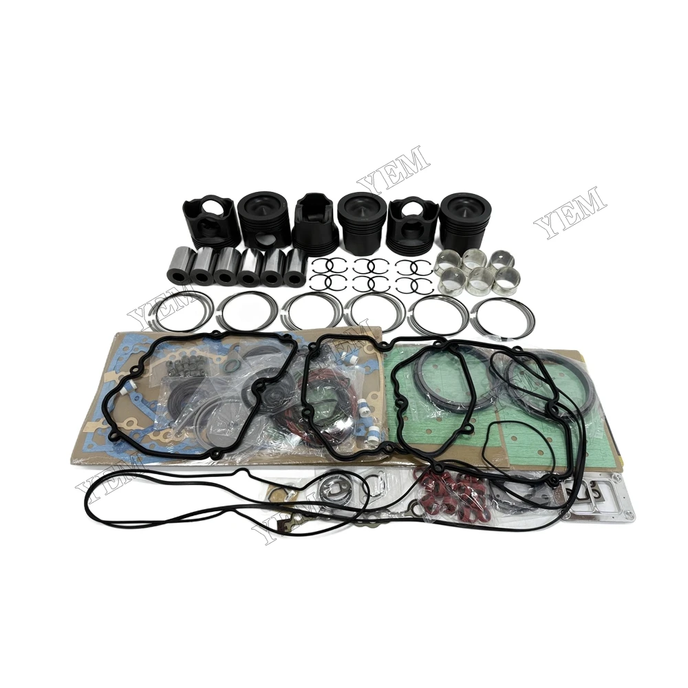 Piston And Piston Rings Assembly Overhaul Kit for Cat C15 Engine Repair Kit 6