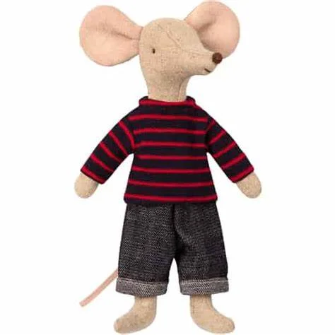 
Лидер продаж, модная плюшевая мышь Maileg Queen Mouse 