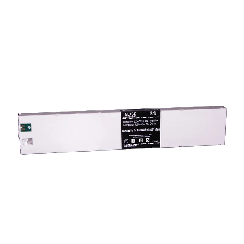 Ocbestjet Eco Sol Max совместимый чернильный картридж 440 мл 4 вида цветов для Roland RF 640 млрд 20 RS-540 VS-640 полный тест печати принтера