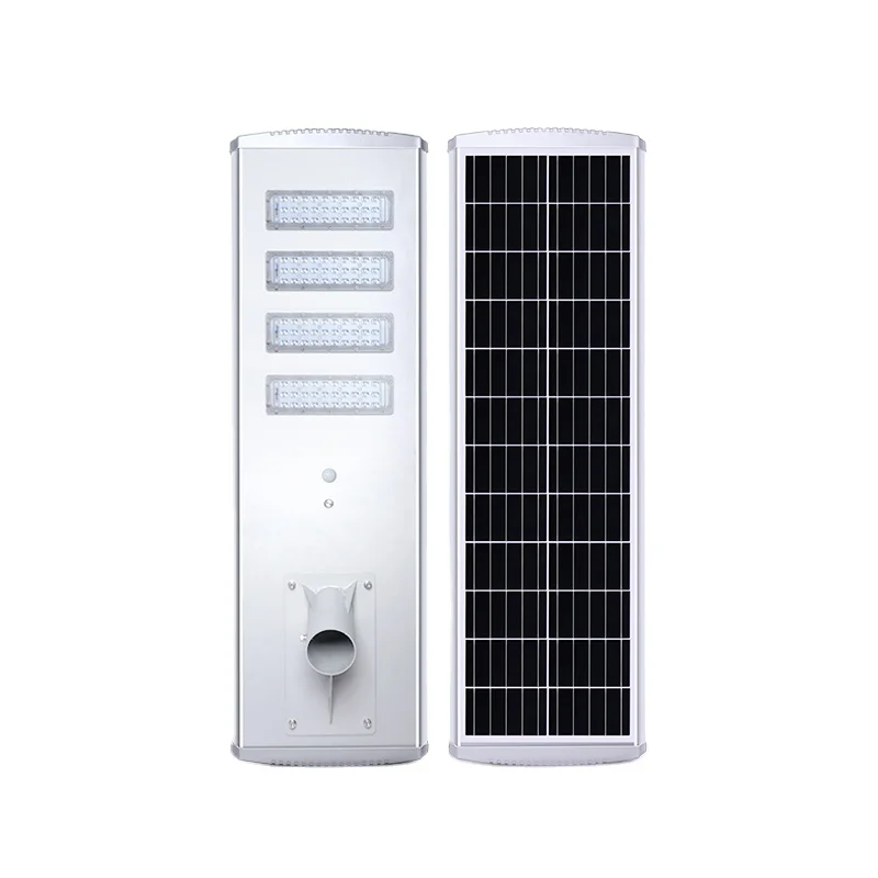 All in one Philips LED Chip Aluminum Intelligent 80W Light Solar Led Street Light with High Efficiency