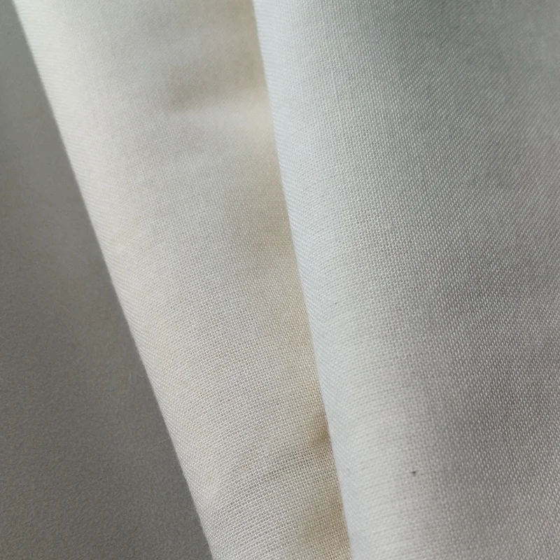 Супермягкая отбеленная белая хлопковая ткань для