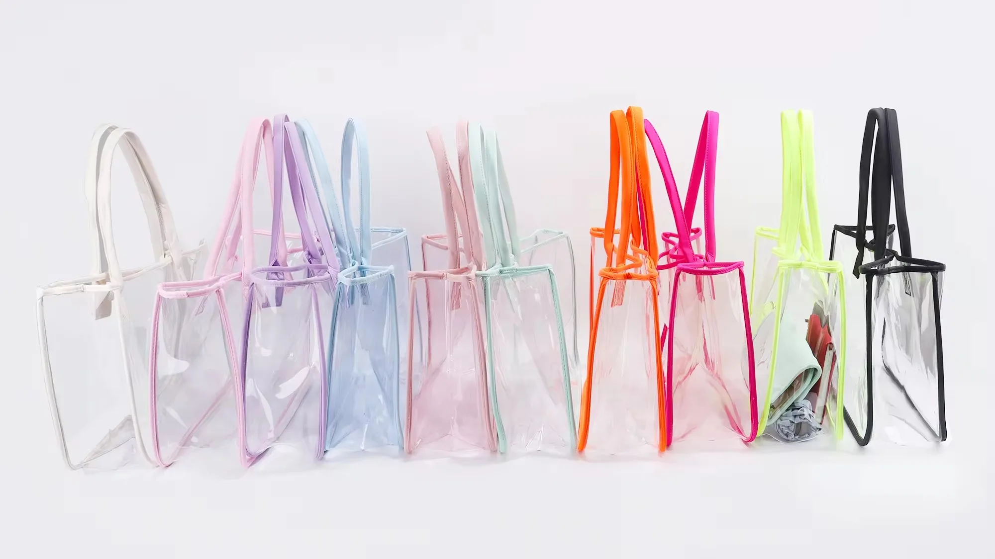 Ciondoli per borsa Bogg, accessori per borsa da spiaggia in gomma PVC, inserto decorativo con motivo parole per borsa da spiaggia borsa tote, PVC, Nessuna pietra preziosa
