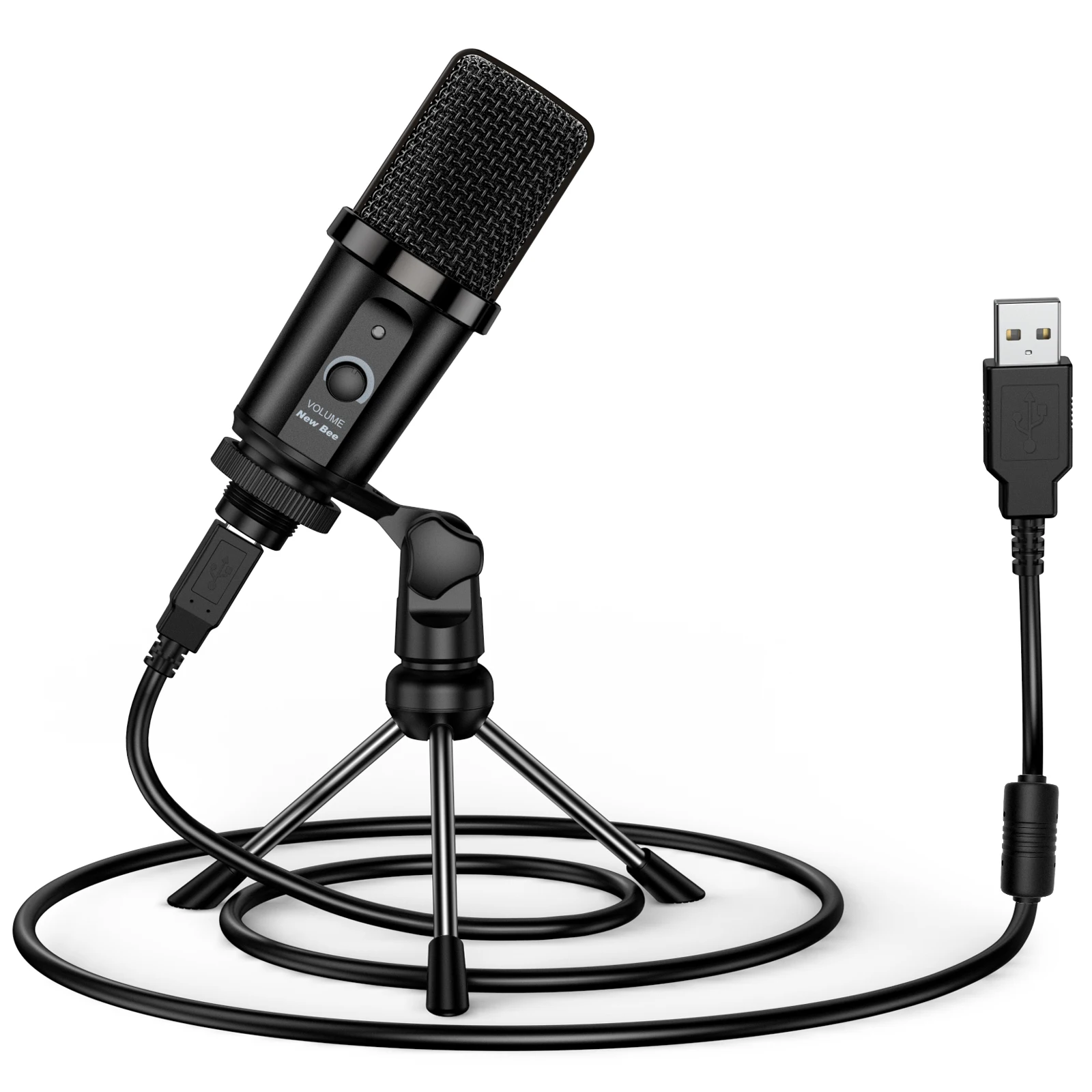  New bee USB Headset with Microphone for PC, Computer