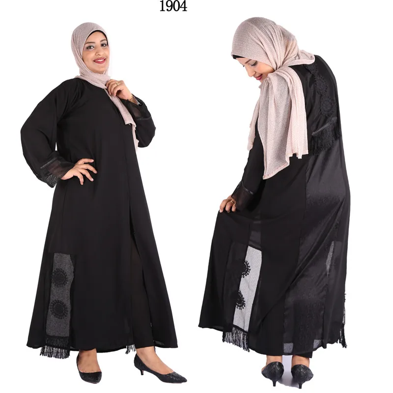 Vente en gros de robes caftan pour femmes à manches longues Eid 2022 Abaya région ethnique du Moyen-Orient