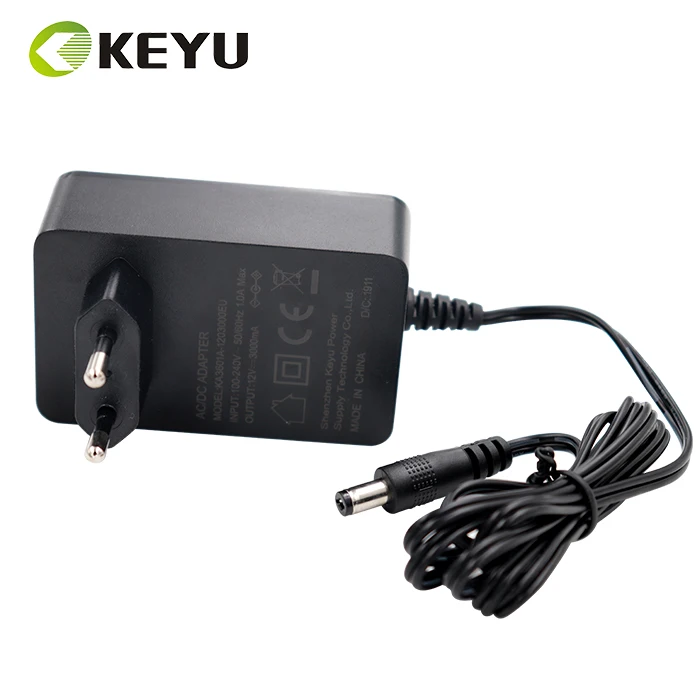 Low電源ac dc電源アダプタ34.2V 1Aポータブル掃除機CE UL PSE KC