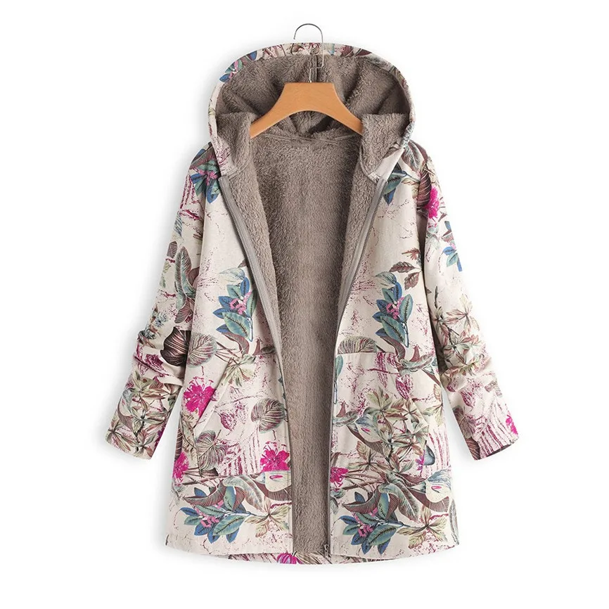 plus size fleece coat
