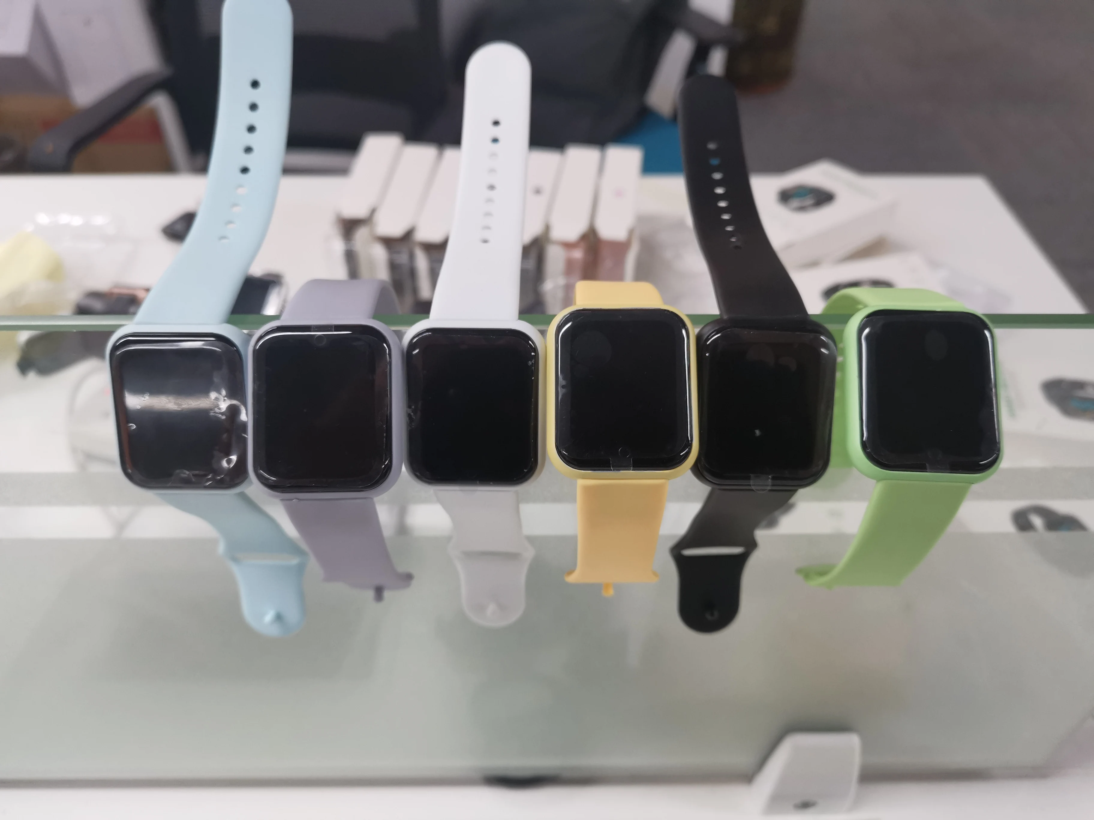 Приборы для измерения артериального давления Smart Heart Rate температура Reloj Smartwatch серии 6 фитнес трекер спортивный D20 Y68 Смарт-часы