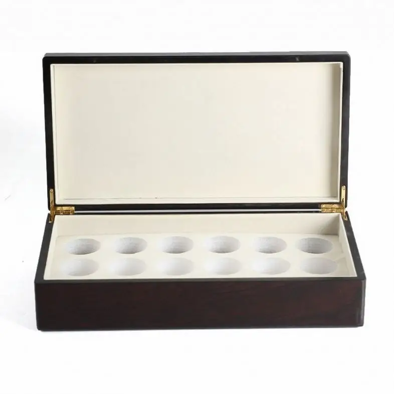 Custom Made Wooden Packaging Box With EVA Foam Insert Cosmetic/health Care Product Packaging Wooden Box
