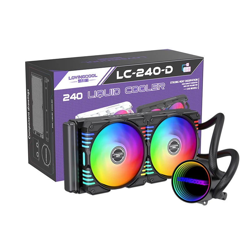 Lovingcool Liquid Cooler - Efficient 240mm AIO Solution