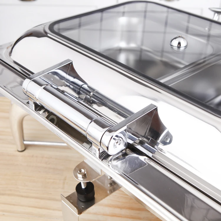 Wholesale Food Warmers Buffet Chafing Dish Stainless Steel Food Stove Stainless Steel Chaffing Dishes Buffet Catering_14