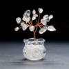 White crystal tree-18 pieces