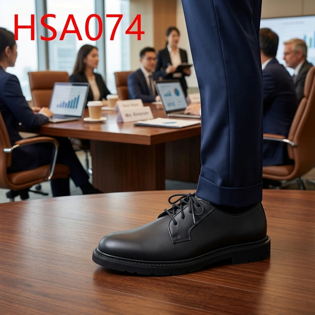 ZYF,Business Reception Lace up Style Odor Control Men Dress Shoes Easy Clean Shining/matte Available Office Shoes HSA074