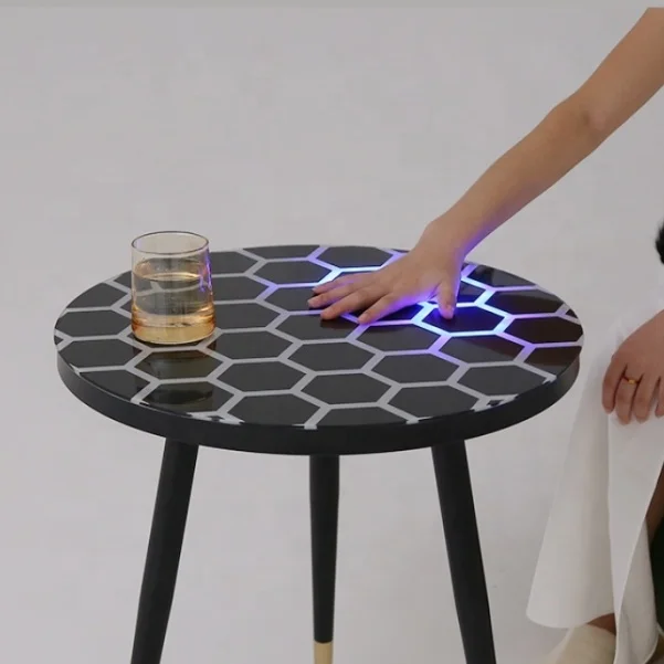 Touch Sensitive Table Technology Powered Lighting Bar Decor
