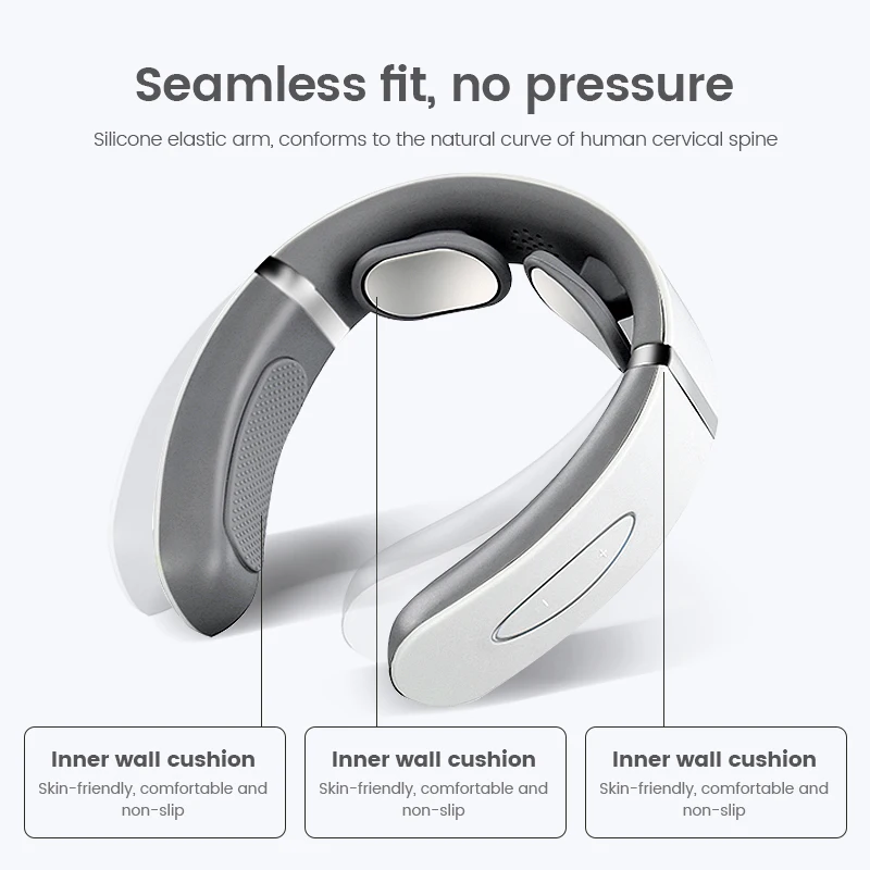 Portable 4D Pulse Smart Shiatsu Neck Massager Electric Neck and Shoulder Massager
