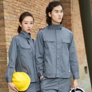 Unisex Wholesale Factory Outdoor Labor Long Sleeves Customized Workwear Uniform Work Suit
