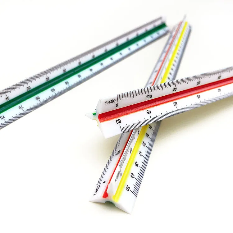thumbnail image 2 of Alvin LX710K 10-Inch Adjustable Triangle With Trig Scale - Clear Acrylic Drafting Tool 2 of 11