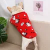 Red flannel leggings