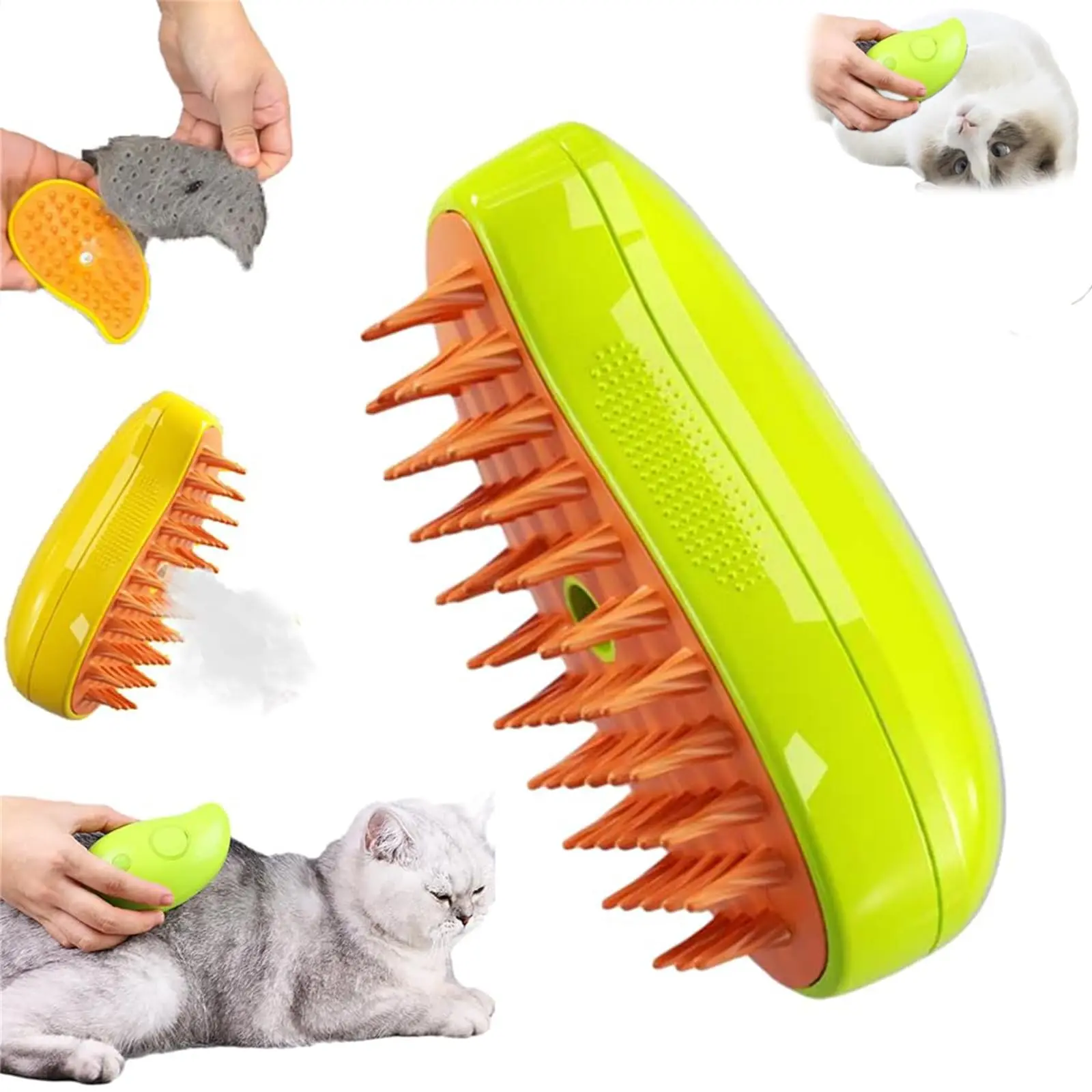 Hot Selling 3 In1 Pet Spray Massage Comb Dog Grooming Brush Cat Self ...