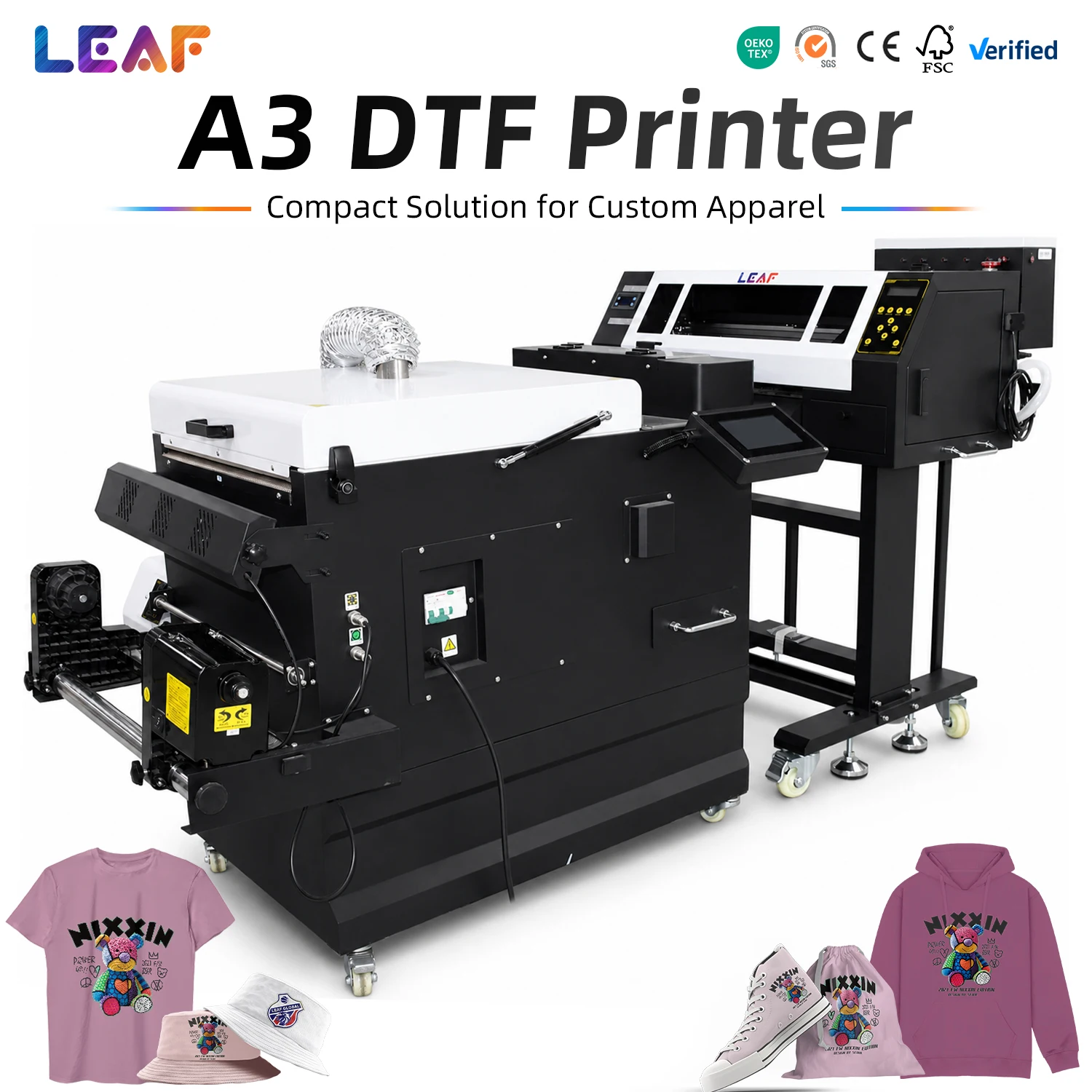 Imprimante DTF Pro A3 – Qualité Pro