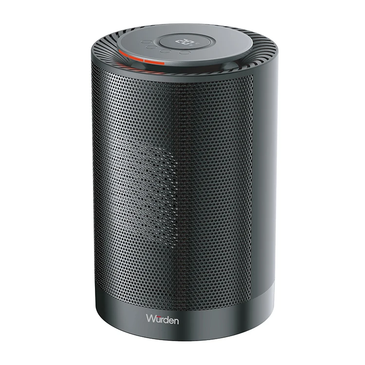 Table  Round Portable Electric Digital PTC Ceramic Fan Heater with LED Display