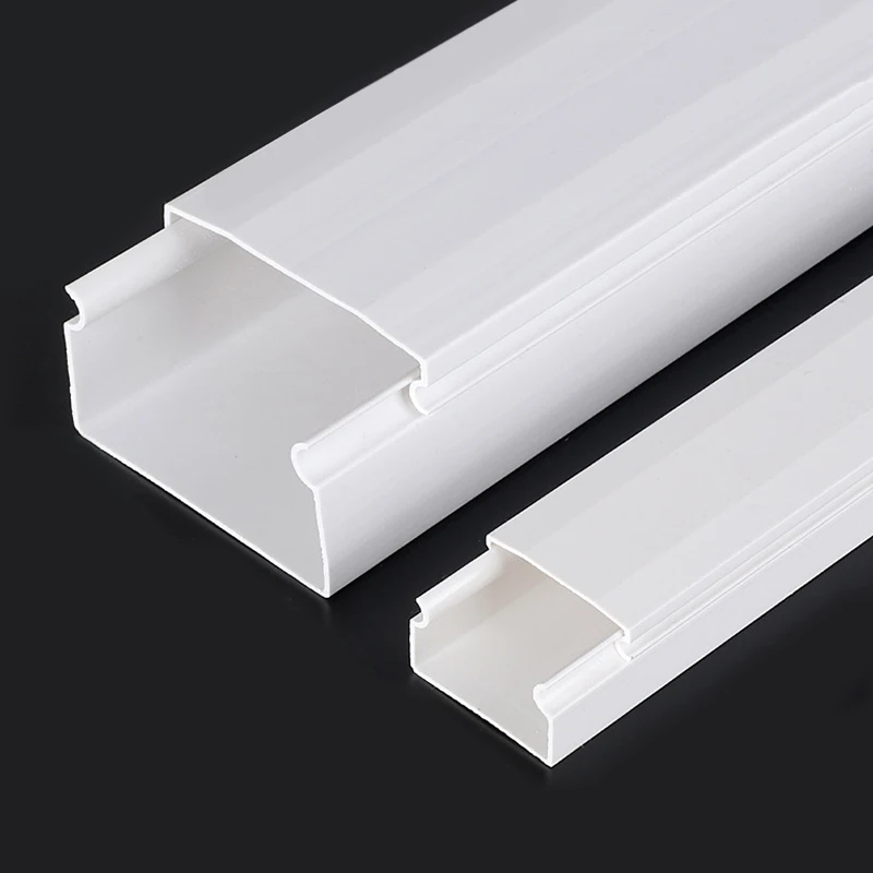PVC Cable Trunking 100 100mm Flexible Wire Duct China PVC Wire Duct Supplier