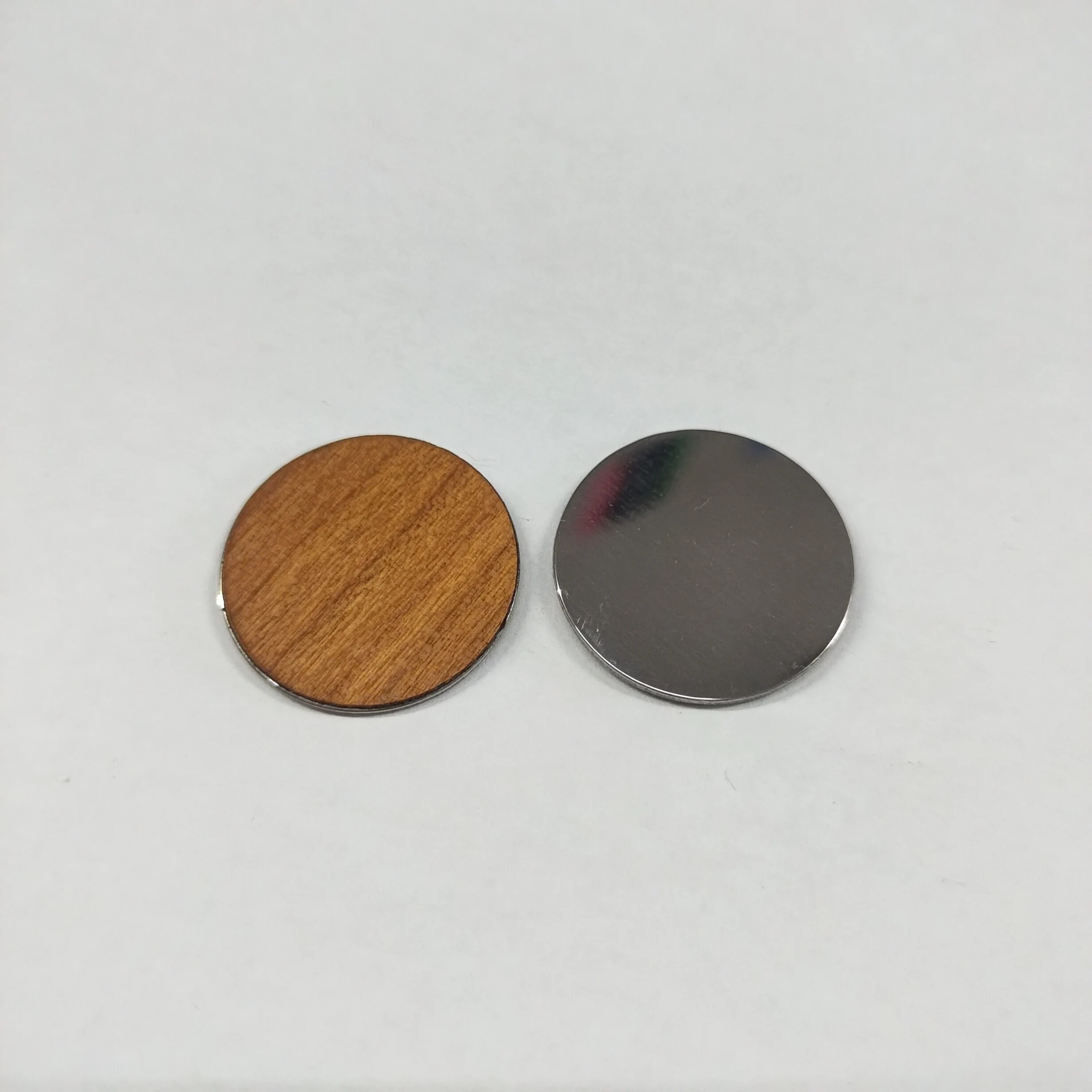 Blank Metal Wooden Golf 25mm Ball Marker Wholesale